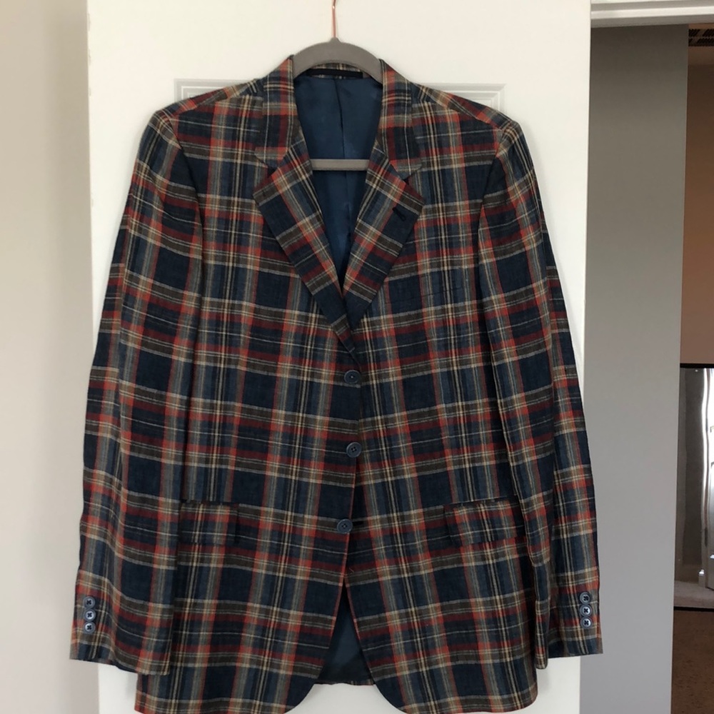 Boys linen Burberry jacket
